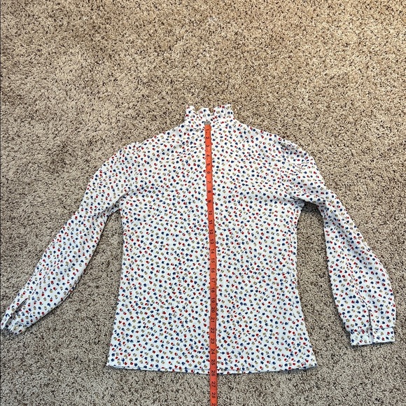 Pins & Needles White Floral Button Down Shirt - Picture 6 of 7